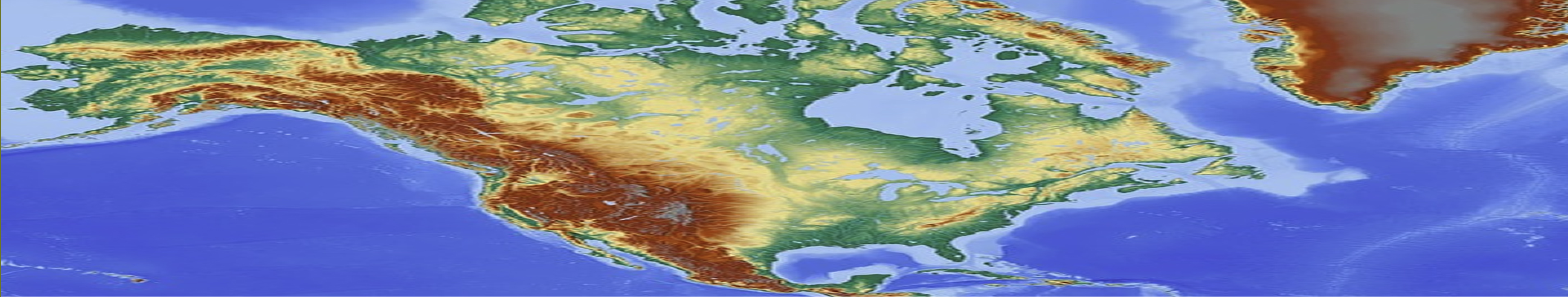 North America map
