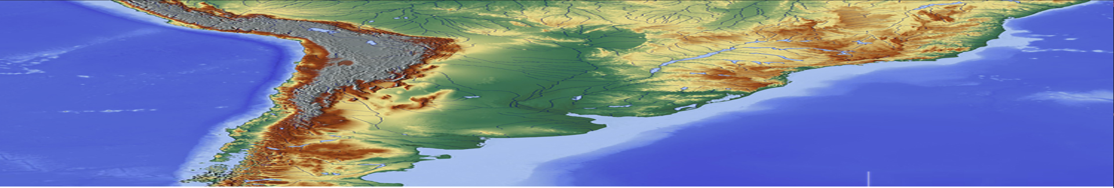 South America map